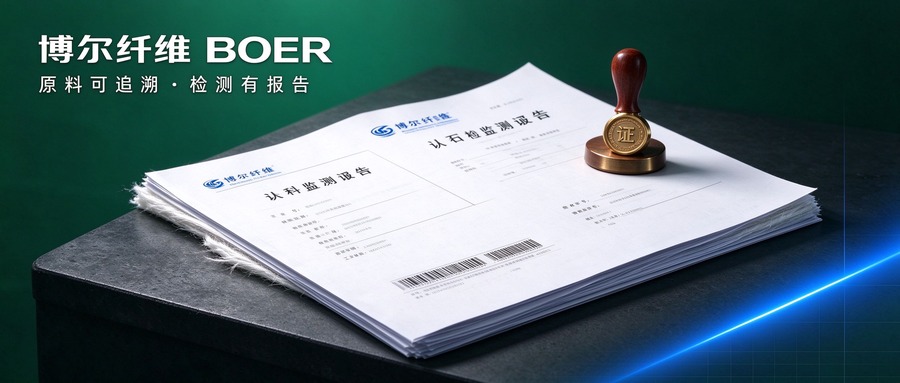 博尔BE系列摩擦材料用矿物纤维型号全览｜配图：检测报告与证书