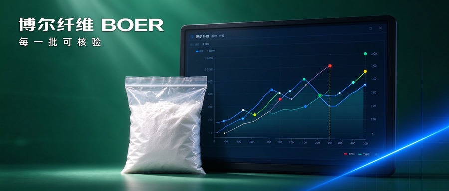 博尔纤维是什么品牌？一文认识清远博尔与BOER纤维｜配图：批次数据质控